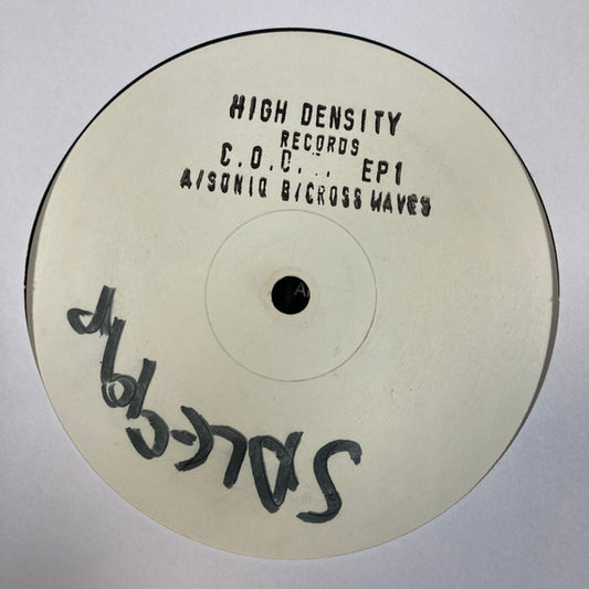 Image of Front Cover of 12" - /VG - C.O.D.E., EP1 (High Density Records; HDX 203, UK 1992, Plain Sleeve), ,  - 1826205E