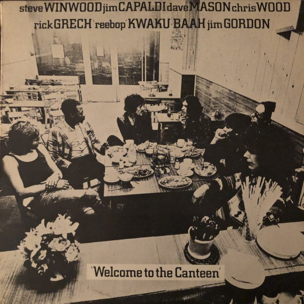 Image of Front Cover of LP - VG+/VG+ - TRAFFIC, Welcome To The Canteen (United Artists Records; UAS-5550, US 1971, Terre Haute Pressing), Small corner cut sleeve,  - 1816196C