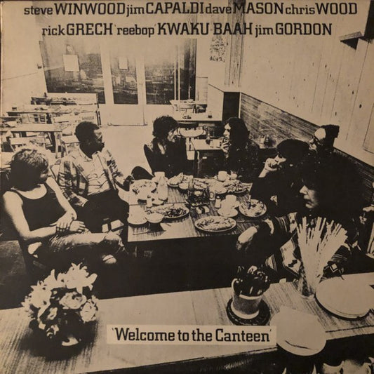 Image of Front Cover of LP - VG+/VG+ - TRAFFIC, Welcome To The Canteen (United Artists Records; UAS-5550, US 1971, Terre Haute Pressing), Small corner cut sleeve,  - 1816196C