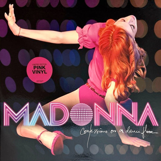 Image of Front Cover of 2xLP - NEW/NEW - MADONNA, Confessions On A Dance Floor (Warner Records; 9362-49460-1, Europe 2019, Gatefold, Pink Vinyl), ,  - 2916142C