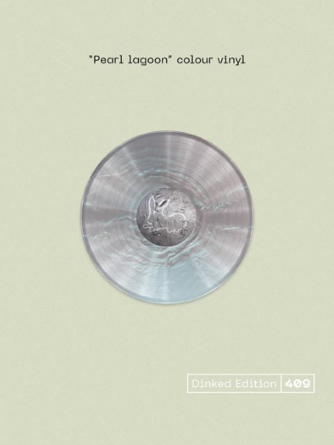 Image of Label Cover of LP - NEW/NEW - 1000 RABBITS, Are we friends yet? - DINKED EDITION (YOUNG; YO504TE, UK 2026,  Pearl lagoon  colour vinyl, Set of 5 A5 friendship forms, 1 blank friendship form and instructions, Numbered edition, Limited pressing of 500, Dinked Edition Number: 409), ,  - 3056058S