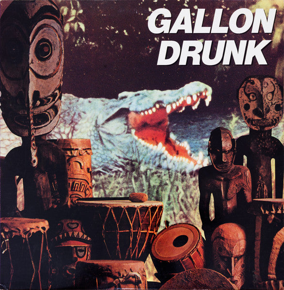 Image of Front Cover of LP - VG/VG - GALLON DRUNK, You, The Night...And The Music (Clawfist; HUNKA LP1, UK 1992, With Poster), Edge wear, light marks. Unused poster - VG+.,  - 1816416C