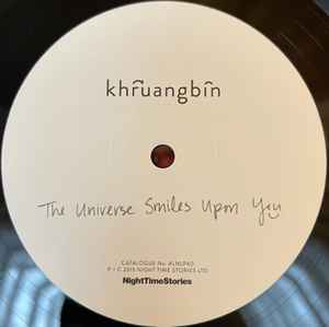 Image of Label Cover of LP - VG+/VG+ - KHRUANGBIN, The Universe Smiles Upon You (Night Time Stories; ALNLP40R, US 2023 Reissue, Outer Plastic Sleeve With Hype Sticker, 180 Gram Vinyl, Right Hand Text on Logo, LvC Matrix), ,  - 1826170E