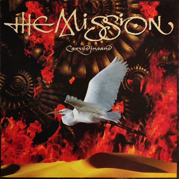 Image of Front Cover of LP - VG+/VG - THE MISSION, Carved In Sand (Mercury; 842 251-1, UK 1990, Inner, TOWNHOUSE DMM Runouts), ,  - 1816419C