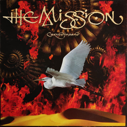 Image of Front Cover of LP - VG+/VG - THE MISSION, Carved In Sand (Mercury; 842 251-1, UK 1990, Inner, TOWNHOUSE DMM Runouts), ,  - 1816419C