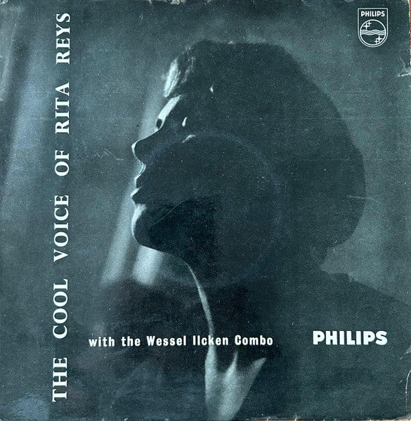 Image of Front Cover of 10" LP - G/VG+ - RITA REYS WITH THE WESSEL ILCKEN COMBO, The Cool Voice Of Rita Reys (Philips; BBR.8120, UK 1957, Laminated Front Sleeve, Mono), Sleeve liquid damaged / stained, creased and wavy; ripped at bottom corner (opening) and on reverse side. Some light marks on disc,  - 1816452C