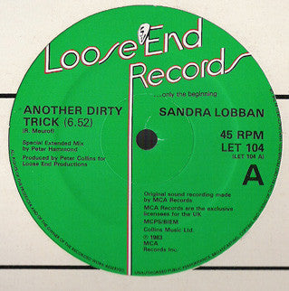 Image of Front Cover of 12" - /VG - SANDRA LOBBAN, Another Dirty Trick (Loose End Records; LET 104, UK 1983), Light Marks only.,  - 1846217S