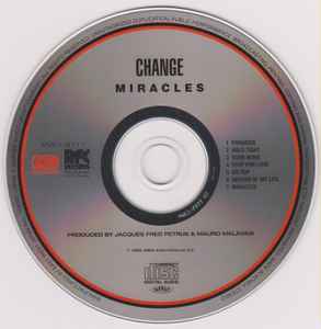 Image of Label Cover of CD - M/M - CHANGE, Miracles (Atlantic; AMCY-6111, Japan 2000, Jewel Case), ,  - 1836078E