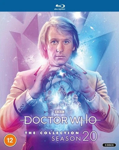 Image of Front Cover of 9xBlu-Ray - VG+/VG+ - PETER DAVISON, JANET FIELDING, SARAH SUTTON, MARK STRICKSON, Doctor Who (BBC; BBCBD0629, Europe 2025, Slipcase, Booklet), ,  - 1816427C