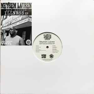 Image of Front Cover of 12" EP - VG+/VG - MEYHEM LAUREN, Self Induced Illness EP (Chopped Herring Records; CHQU33NS04, UK 2012, Stickered Plain Sleeve), Light marks., A1 - Just Can't WinA2 - Live ShitA3 - Day After DayFeaturing   Action Bronson, Animal, Gab GotchaA4 - GunslingerB1 - Cross RoadsFeaturing   Roc MarcianoB2 - Swiss AlpsFeaturing   Action BronsonB3 -  What Kind Of LifeB4 - Another Hustle - 1826147E