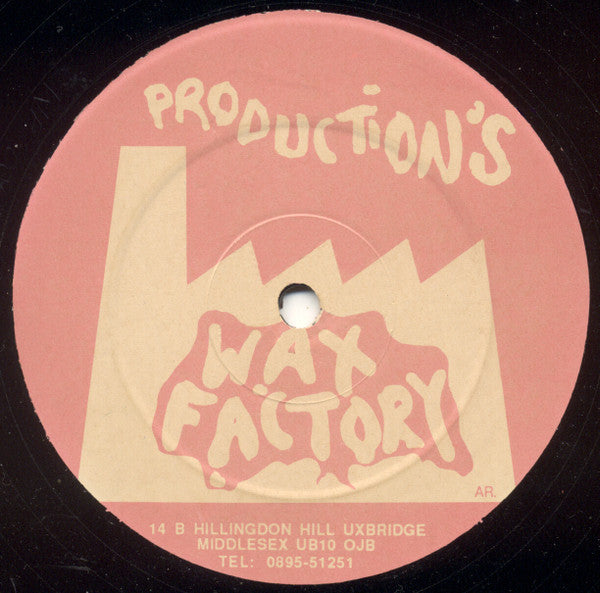 Image of Back Cover of 12"  - /VG - PANIC, Dialated Rhythms / Last Injection (Wax Factory Productions; WF 006, UK 1990), Light Marks only. Plays VG+,  - 1846219S