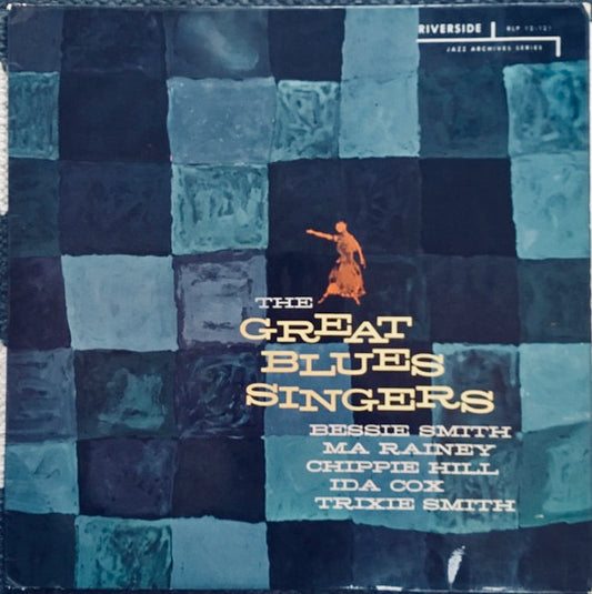 Image of Front Cover of LP - VG+/VG - VARIOUS, The Great Blues Singers (Riverside Records; RLP 12-121, UK 	, Laminated Flipback Sleeve), ,  - 1816474C
