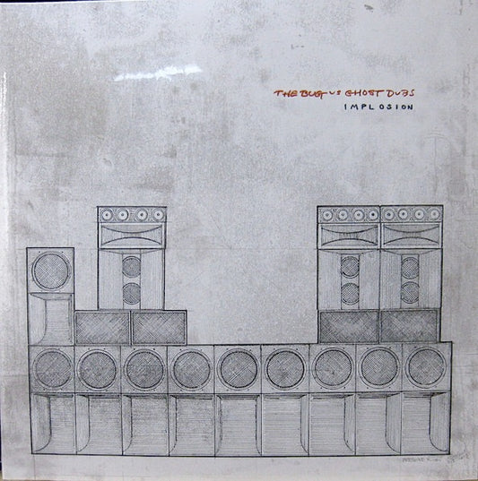 Image of Front Cover of 2x12" - EX/EX - THE BUG VS GHOST DUBS, Implosion (PRESSURE; PRESH027LP , Europe 2025, Gatefold, Black Vinyl), Still in shrinkwrap.,  - 1816478C