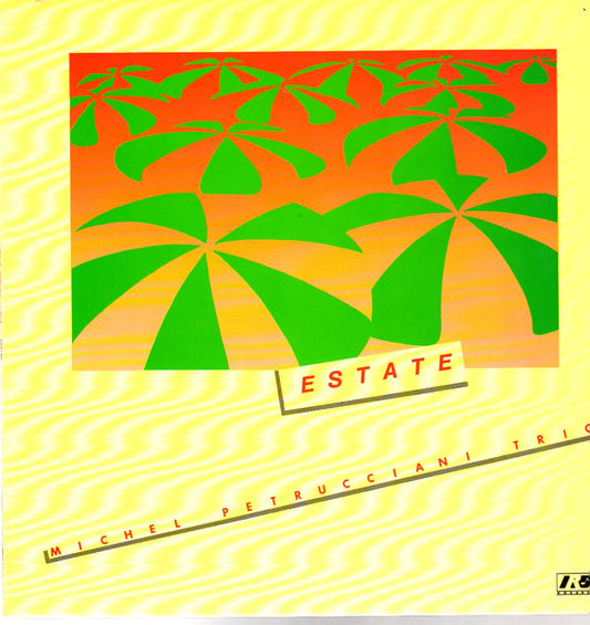 Image of Front Cover of LP - VG/VG+ - MICHEL PETRUCCIANI TRIO, Estate (IRD Records; TDM001.1, Italy 1989), ,  - 1826190E