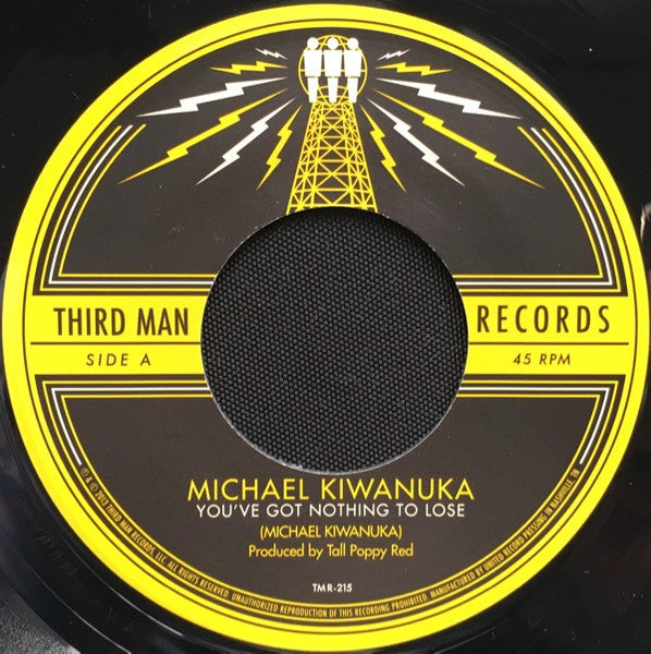 Image of Label Cover of 7" - VG/VG+ - MICHAEL KIWANUKA, You ve Got Nothing To Lose / Waitin' 'Round To Die (Third Man Records; TMR-215, US 2014, Fold Out Sleeve), Some ring wear and scuffs on sleeve,  - 1816553C