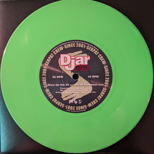 Image of Front Cover of 7" - /VG+ - DJAR ONE, 4 The Beat / Draw For The 45 (Beats House Records; BH113, France 2020, Green Mint Vinyl), ,  - 1816555C