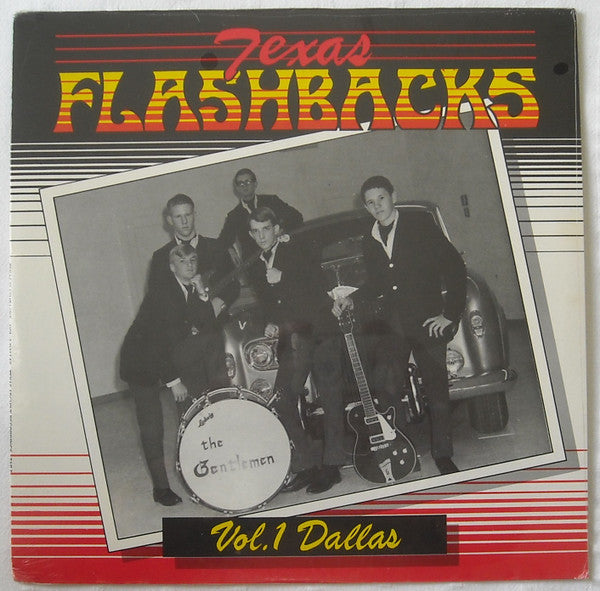 Image of Front Cover of LP - VG+/VG - VARIOUS, Texas Flashbacks Vol. 1 Dallas (Texas Archive Recordings; TAR 5, US 1986), Light surface marks. Slight warp. Still in shrinkwrap.,  - 1846292S