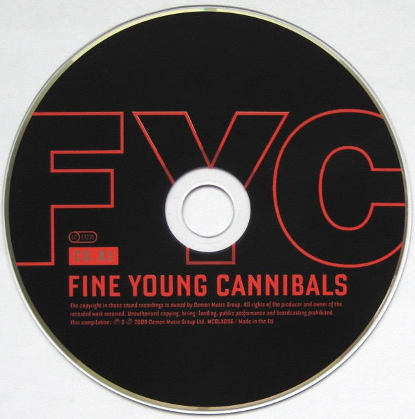 Image of Label Cover of 2xCD - VG+/VG+ - FINE YOUNG CANNIBALS, She Drives Me Crazy: The Best Of (Music Club Deluxe ; MCDLX098, Europe 2008, Card Slipcase with Jewel Case inside), Nice copy showing minimal sign of use.,  - 1816514C