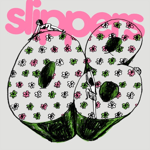 Image of Front Cover of LP - NEW/NEW - SLIPPERS, Slippers 08 (K Records; KLP314LP, Europe 2026), , Slippers mastermind Madeline BB s new record is a masterpiece.Like if you painted the beatles with a rattle can and wax pencil.Slippers last record was entitled  Do You Like Slippers? More aptly it should have been  Do You Like Pop Music? Because if the answer is no to either then what are we even doing here? - 2316232C