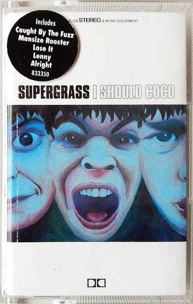 Image of Front Cover of Cassette - VG+/VG+ - SUPERGRASS, I Should Coco (Parlophone; TCPCS7373, UK 1995), ,  - 1816522C