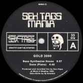 Image of Label Cover of 12" - VG+/VG+ - DON PAPA, Gold 2000 (Sex Tags Mania ; MANIA 12, Norway 2012, Stickered Plain Sleeve), stickered sleeve,  - 1846368S