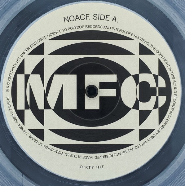 Image of Label Cover of 2xLP - VG+/VG+ - THE 1975, Notes On A Conditional Form (Dirty Hit; DH00753, USA & Europe 2020, Gatefold, 2 Inners, Clear Vinyl), ,  - 1816654C