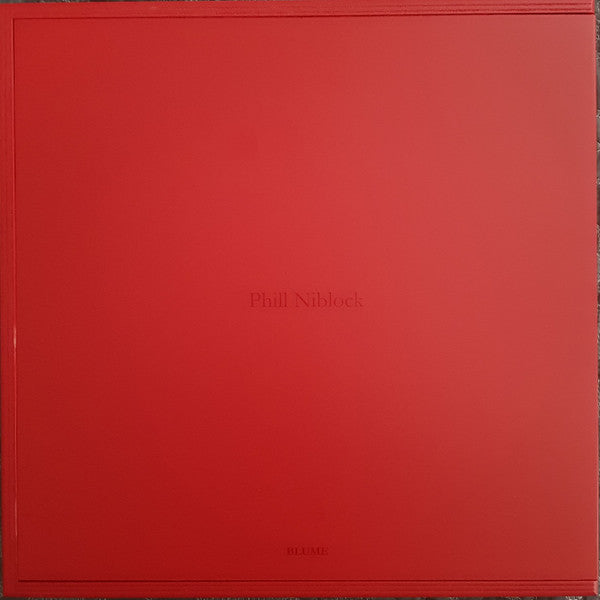Image of Front Cover of 2xLP - VG+/VG+ - PHILL NIBLOCK, Four Full Flutes (Blume; 019 / 020, Italy 2022, Wooden Box, Booklet, Poster, Red vinyl, Unusual Item - Please Enquire about Postage), ,  - 1826470E