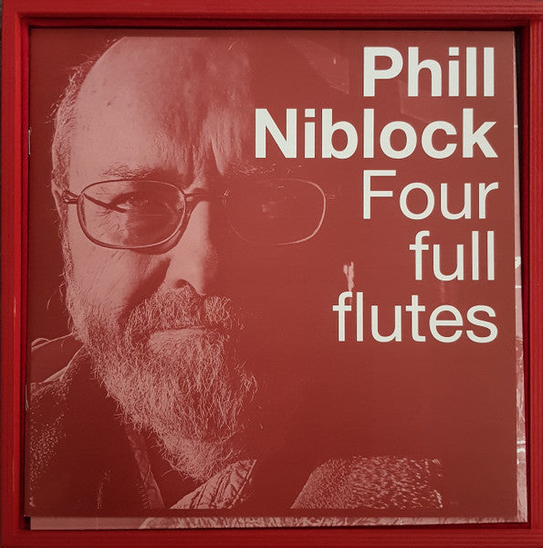 Image of Back Cover of 2xLP - VG+/VG+ - PHILL NIBLOCK, Four Full Flutes (Blume; 019 / 020, Italy 2022, Wooden Box, Booklet, Poster, Red vinyl, Unusual Item - Please Enquire about Postage), ,  - 1826470E
