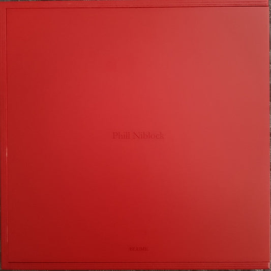 Image of Front Cover of 2xLP - VG+/VG+ - PHILL NIBLOCK, Four Full Flutes (Blume; 019 / 020, Italy 2022, Wooden Box, Booklet, Poster, Red vinyl, Unusual Item - Please Enquire about Postage), ,  - 1826470E