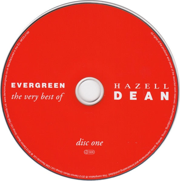 Image of Label Cover of 2xCD - VG+/VG+ - HAZELL DEAN, Evergreen - The Very Best Of (Music Club Deluxe; MCDLX168, UK 2012, Card Slipcase with Jewel Case inside), Some Sticker Residue on Slipcase,  - 2516500C
