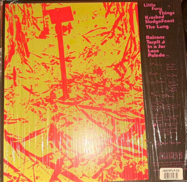 Image of Back Cover of LP - NEW/NEW - DINOSAUR JR., You're Living All Over Me (ReVINYL Edition) (Jagjaguwar; JAG197LP-C3, Europe 2026 Reissue, Indie Exclusive Eco-Mix Vinyl), , Secretly Group has joined in partnership with Music Declares Emergency and the Music Climate Pact to mark World Environment Day 2026 by releasing a number of special edition releases on 100% reclaimed vinyl material.By now, you know the story: J Mascis, Lou Barlow, & Patrick  Murph  Murphy, meet in Amherst, MA. J, Lou & Murph start