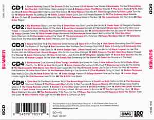 Image of Back Cover of 5xCD - VG+/EX - VARIOUS, 100 Hits Summer (100 Hits; DMG 100 057, UK 2010, Slipcase), ,  - 1936009E