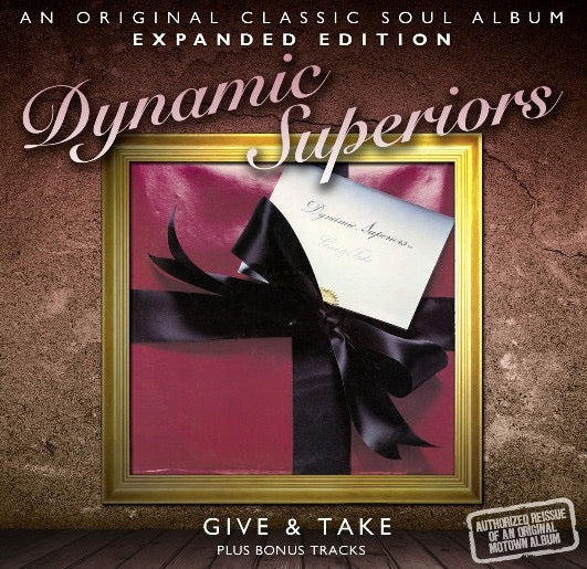 Image of Front Cover of CD - M/M - DYNAMIC SUPERIORS, Give & Take (SoulMusic Records; SMCR 5052, UK 2012 Reissue, Jewel Case), SEALED,  - 1916055C