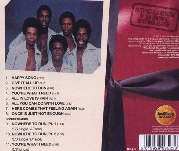 Image of Back Cover of CD - M/M - DYNAMIC SUPERIORS, Give & Take (SoulMusic Records; SMCR 5052, UK 2012 Reissue, Jewel Case), SEALED,  - 1916055C