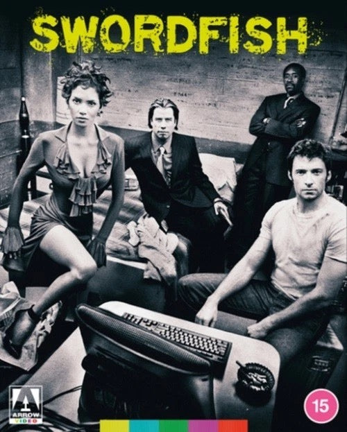 Image of Front Cover of Blu-Ray - VG+/EX - DOMINIC SENA, JOHN TRAVOLTA, Swordfish (Arrow Video; FCD2583, Europe 2025, Slipcase, Booklet, Poster, 4K ), ,  - 1836126E