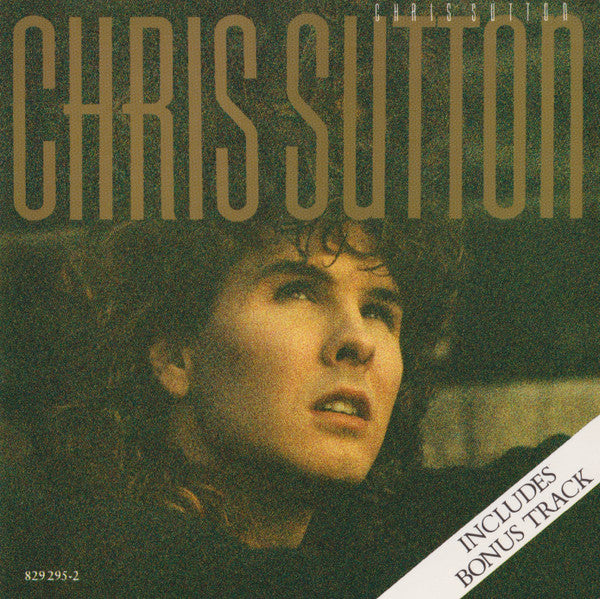 Image of Front Cover of CD - VG+/VG+ - CHRIS SUTTON, Chris Sutton (Polydor; 829 295-2, Germany 1986), ,  - 1916063C