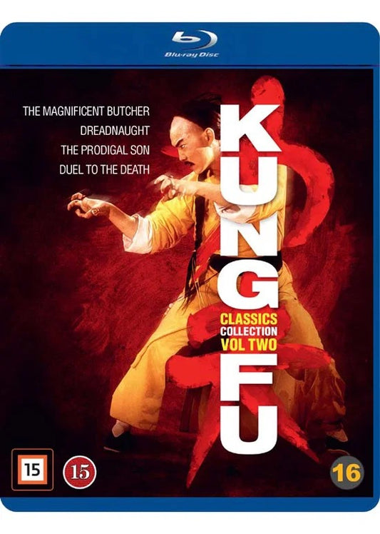 Image of Front Cover of 4xBlu-Ray - VG+/VG+ - VARIOUS, Kung Fu Classic Collection: Vol 2 (Universal; 8322594, Australia 2020, DVD Case), ,  - 1936016E