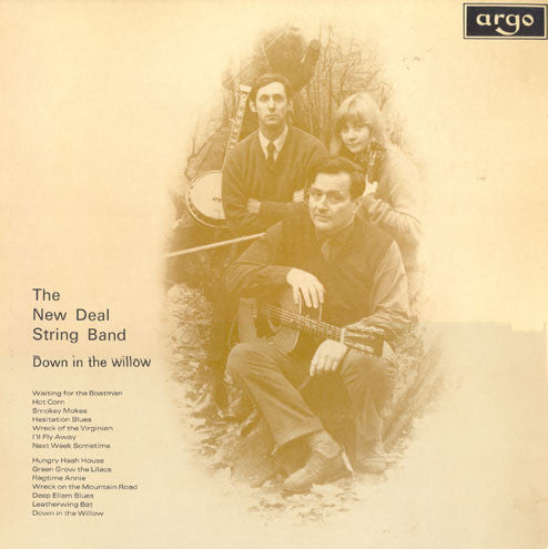 Image of Front Cover of LP - VG+/VG - THE NEW DEAL STRING BAND, Down In The Willow (Argo; ZDA 104, UK 1969, Laminated Front Sleeve, Insert), ,  - 1916069C