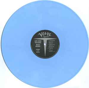 Image of Label Cover of LP - VG+/VG+ - BILLIE HOLIDAY, Lady Sings The Blues (Verve / Vinyl Me, Please; B0032667-01, US 2020 Reissue, Pasteback Sleeve, Booklet, Print, 180 Gram Light Blue Vinyl, with Obi), ,  - 1946065S