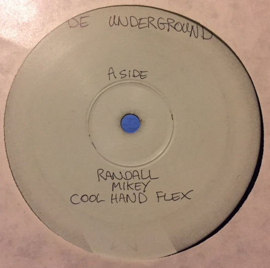 Image of Front Cover of 12" - /VG+ - MARLY MARL / COOL HAND FLEX, Feel It / Shack Out (De Underground Records; DUG02, UK 1995, White Label, Stamped Sleeve, Stamped paper inner.), ,  - 1926072E