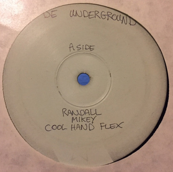 Image of Front Cover of 12" - /VG+ - MARLY MARL / COOL HAND FLEX, Feel It / Shack Out (De Underground Records; DUG02, UK 1995, White Label, Stamped Sleeve, Stamped paper inner.), ,  - 1926072E
