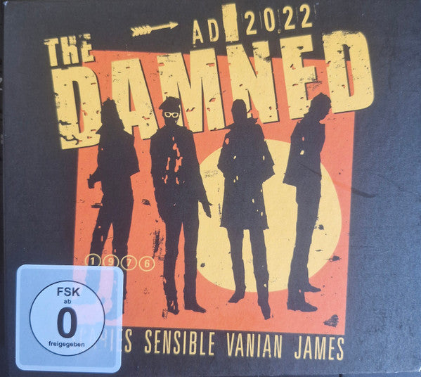 Image of Front Cover of 2xCD - EX/EX - THE DAMNED, AD   2022 (Ear Music; 0219542EMU, Europe 2024 Reissue, With DVD, Deluxe Edition, Limited Edition), SEALED,  - C