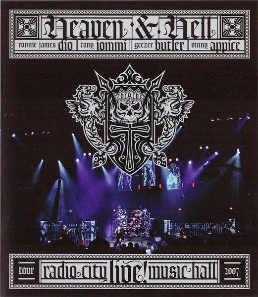 Image of Front Cover of Blu-Ray - EX/EX - HEAVEN & HELL, Radio City Music Hall - Live 2007 (Eagle Vision; ERBRD5081, Europe 2011), ,  - 1956004S