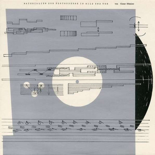 Image of Front Cover of LP - VG+/EX - CLAUS B HMLER, Materialien Zur Postmoderne In Bild Und Ton (Edition Block ; EB 120, Germany 1986, Insert), ,  - 1826505E