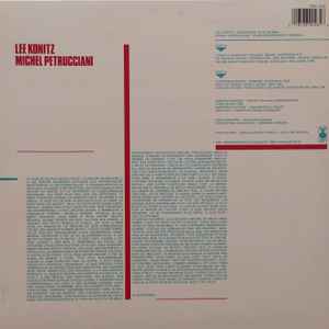 Image of Back Cover of LP - VG/VG+ - LEE KONITZ, MICHEL PETRUCCIANI, Toot Sweet (Owl Records; OWL 028, France 1982), Lightest hairlines. Light wear to sleeve with ringwear.,  - 1926058E