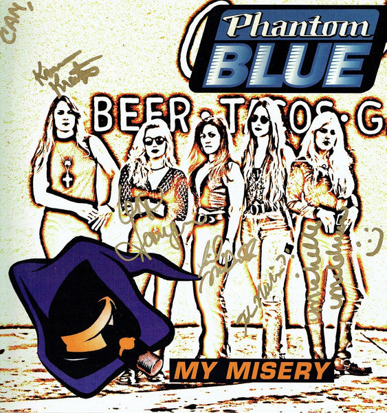 Image of Front Cover of LP - VG+/VG+ - PHANTOM BLUE, My Misery (Roadrunner Records; RR 2379 6, Europe 1993), ,  - 1926093E