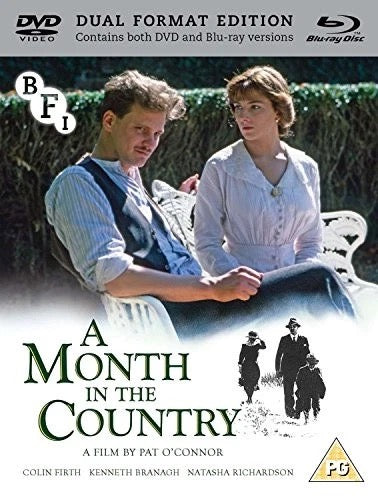Image of Front Cover of 2xBlu-Ray - VG+/VG+ - PAT O'CONNOR, A Month in the Country (BFI; BFIB1252,  , Dual Format), ,  - 1836129E