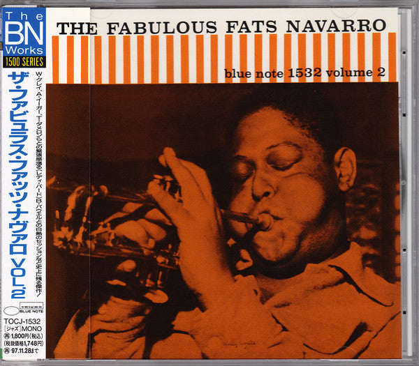 Image of Front Cover of CD - VG+/G+ - FATS NAVARRO, The Fabulous Fats Navarro Volume 2 (Blue Note; TOCJ-1532, Japan 1995 Reissue), No Obi,  - 1916167C