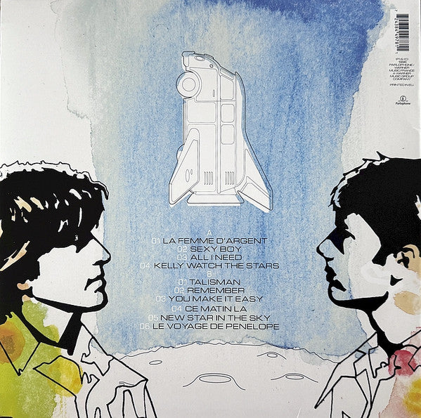 Image of Back Cover of LP - EX/EX - AIR, Moon Safari (Parlophone; 0724384497811, Europe 2023 Reissue, Inner), ,  - 1946135S