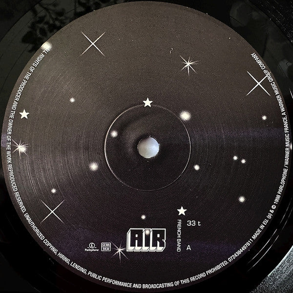 Image of Label Cover of LP - EX/EX - AIR, Moon Safari (Parlophone; 0724384497811, Europe 2023 Reissue, Inner), ,  - 1946135S